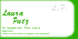 laura putz business card